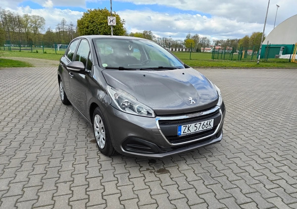 Peugeot 208 cena 26800 przebieg: 173400, rok produkcji 2017 z Szczecinek małe 191